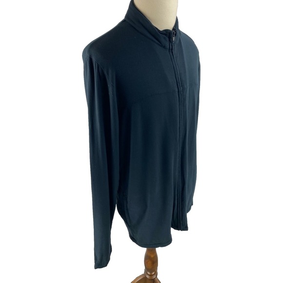 Travis Mathew Mens Black Full Zip Golf Jacket Large Casual Golfing Outdoors - Picture 4 of 11